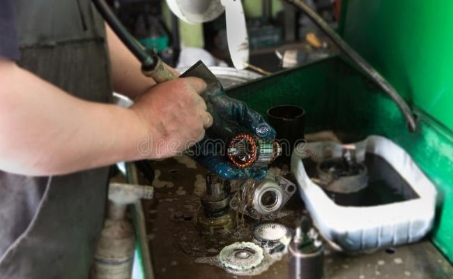 Reparación de arrancador